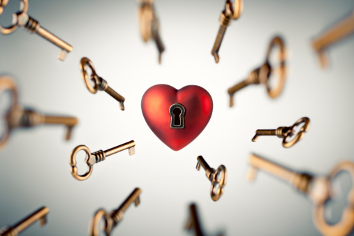 Idiom: To open one&rsquo;s heart